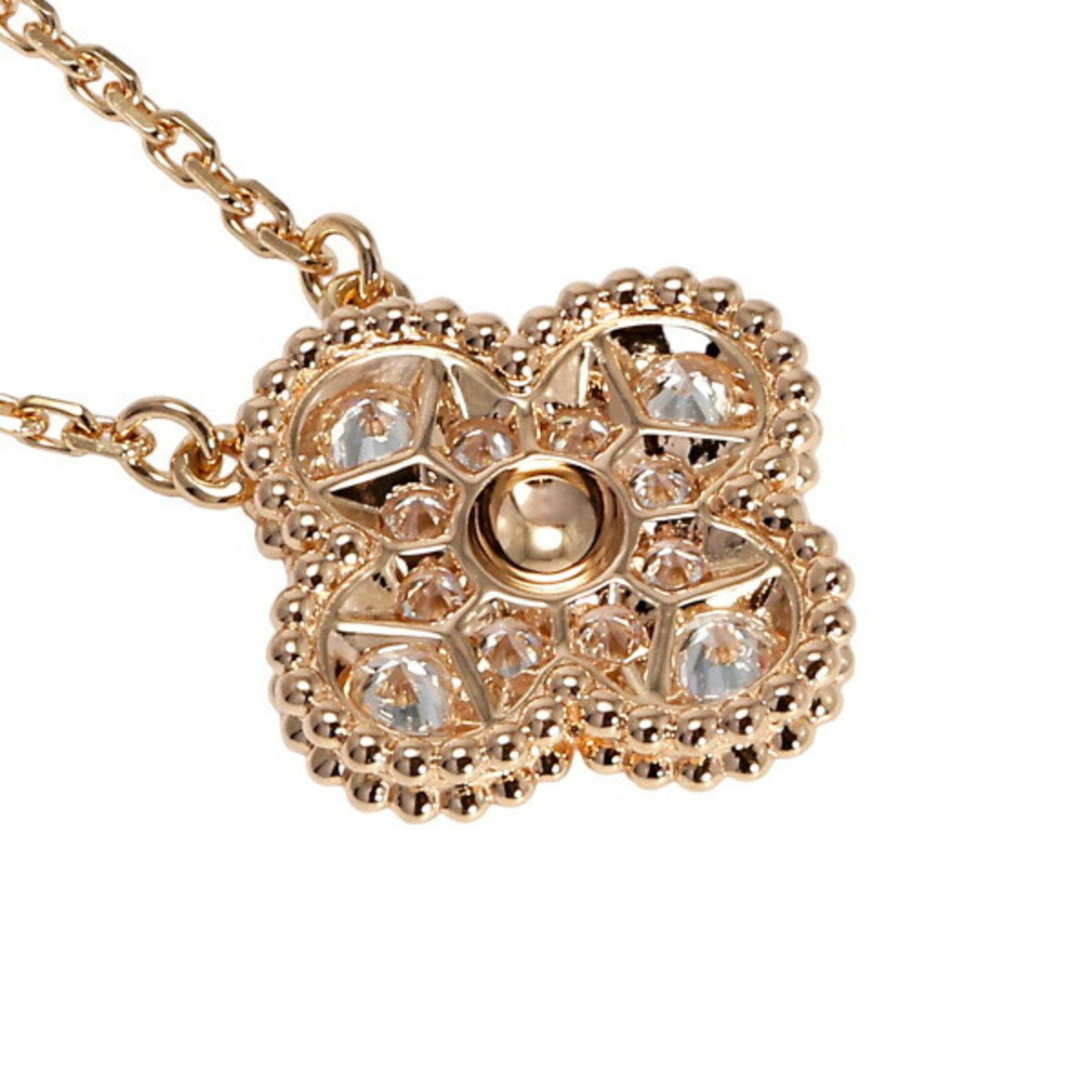 Van Cleef & Arpels Alhambra 18k Rose Gold Necklace