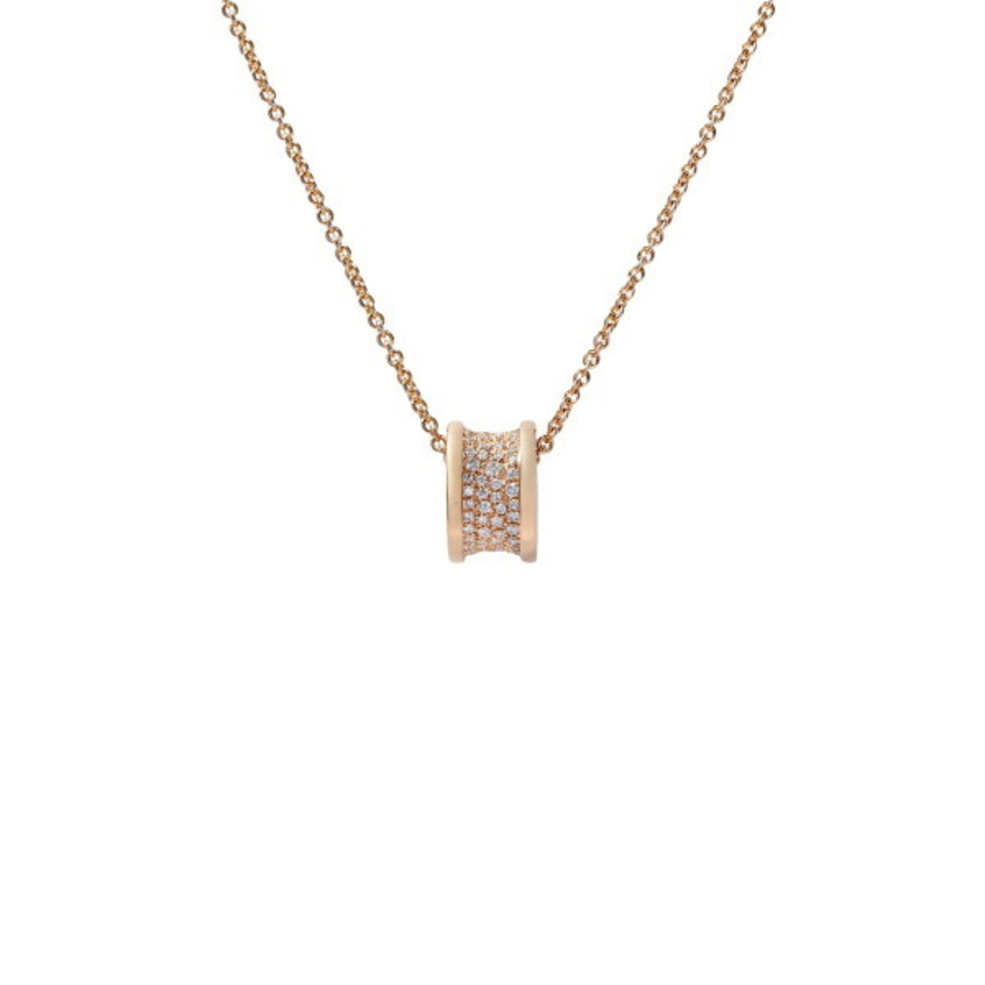 Bvlgari Bulgari B.Zero1 K18PG Pink Gold Necklace