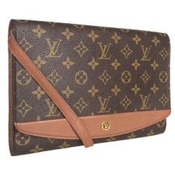 LOUIS VUITTON Bordeaux Sling Bag Shoulder Women's Monogram Canvas Brown M51797