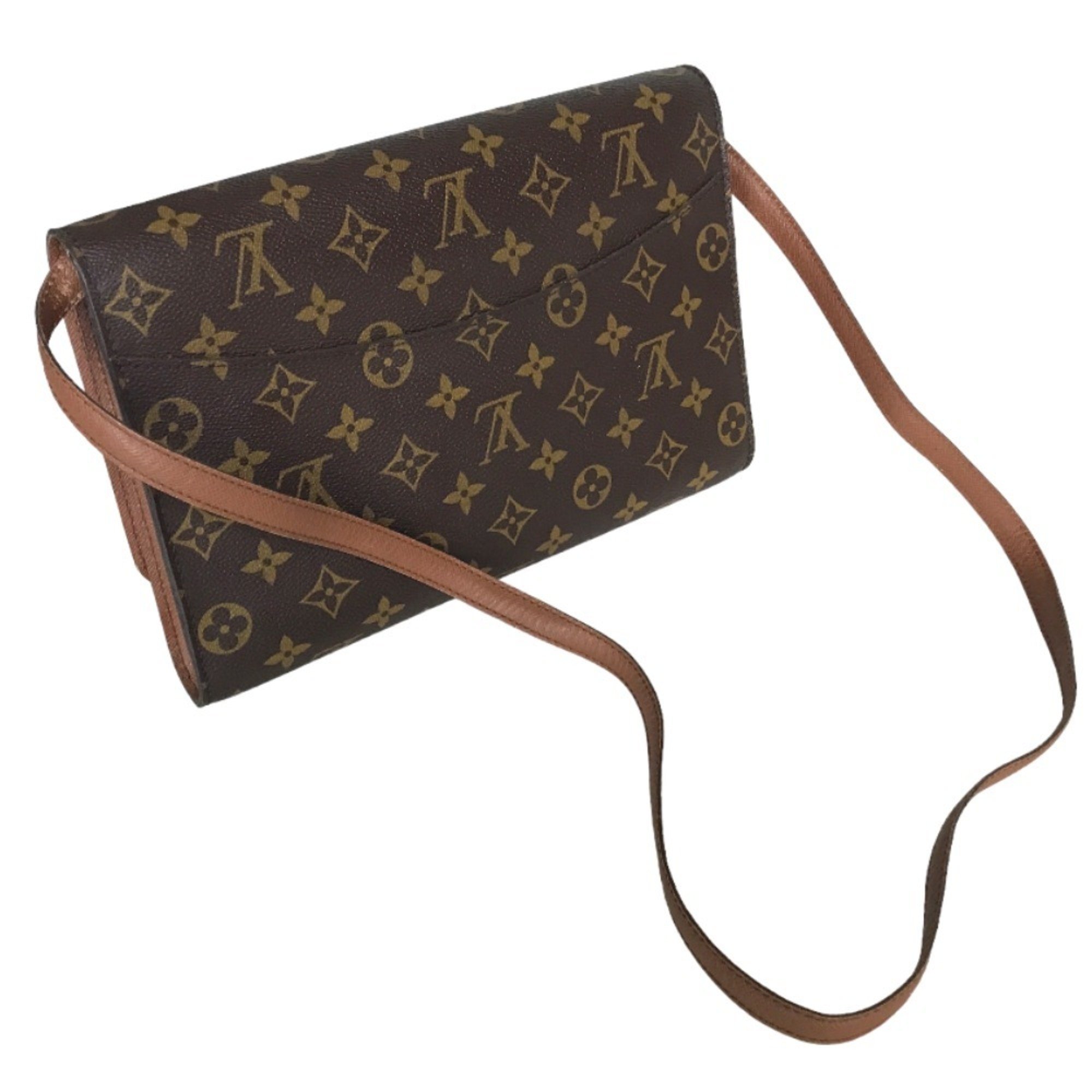 LOUIS VUITTON Bordeaux Sling Bag Shoulder Women's Monogram Canvas Brown M51797