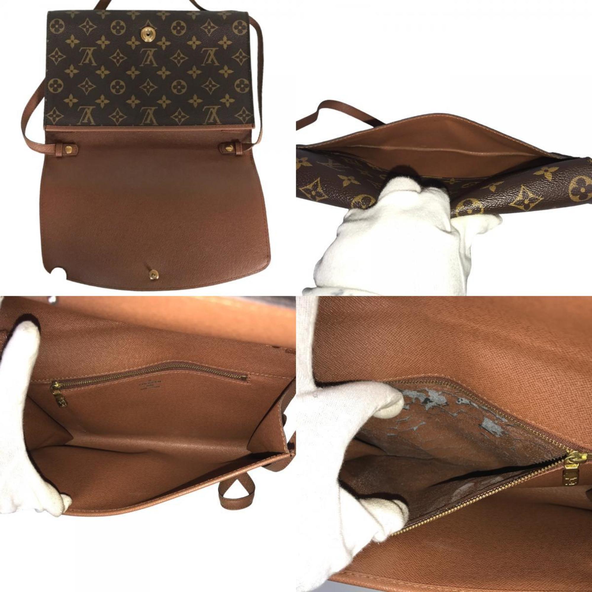 LOUIS VUITTON Bordeaux Sling Bag Shoulder Women's Monogram Canvas Brown M51797