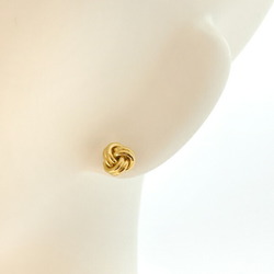 Tiffany Knot Signature 18K Yellow Gold Earrings