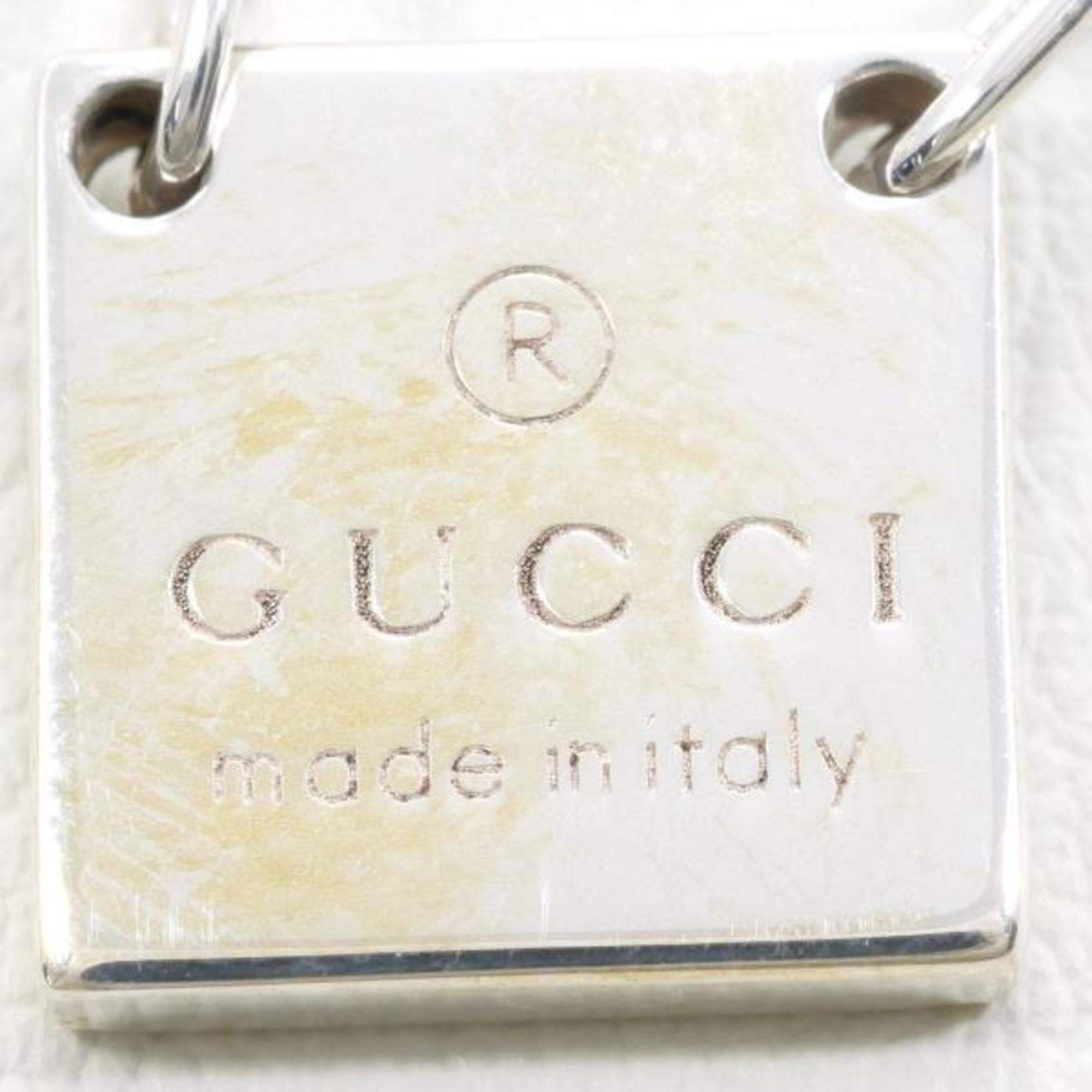 Gucci silver necklace, total weight approx. 5.9g, 47cm