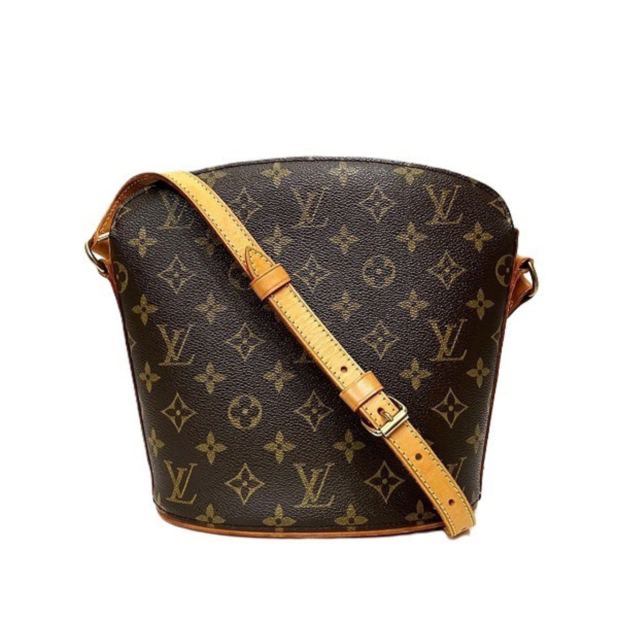 Louis Vuitton Monogram Drouot M51290 Bag Shoulder Women's