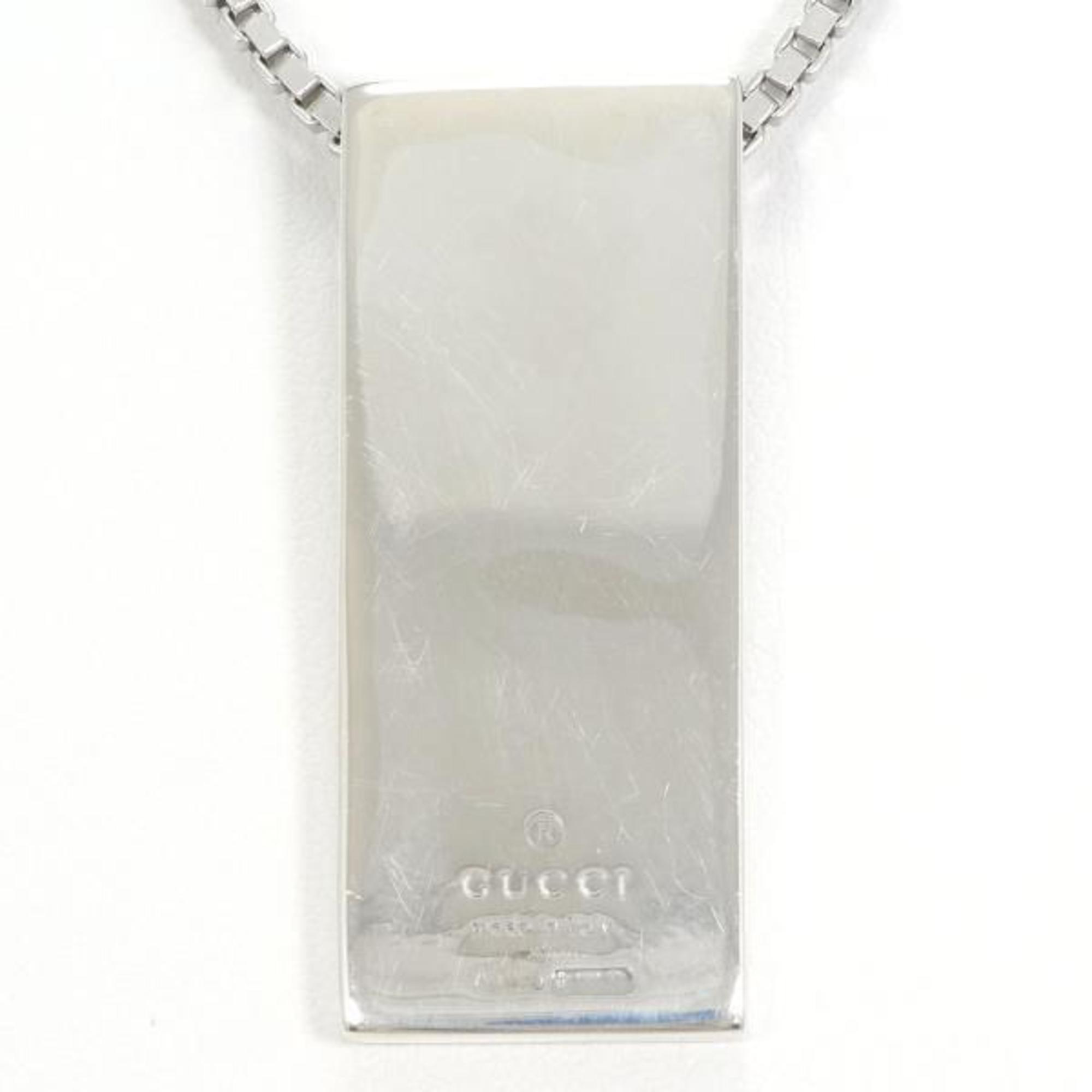 Gucci silver necklace, total weight approx. 23.4g, 54cm