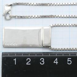 Gucci silver necklace, total weight approx. 23.4g, 54cm