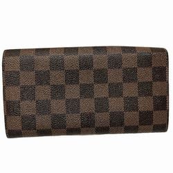 Louis Vuitton Damier Portefeuille Sarah N61734 Wallet Long Men's Women's