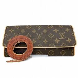 Louis Vuitton Monogram Pochette Twin GM M51852 Bag Shoulder Women's