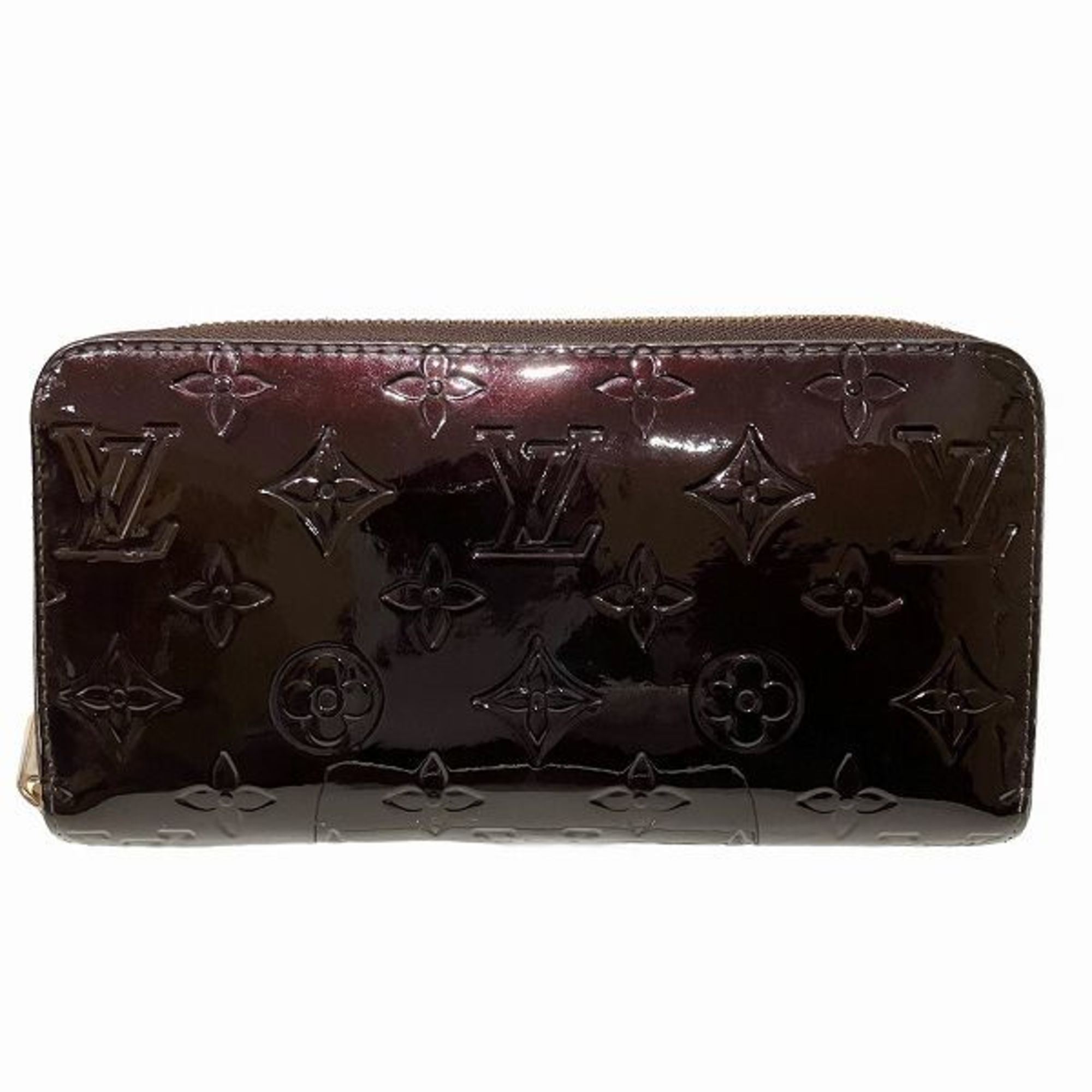 Louis Vuitton Vernis Zippy Wallet M93522 Long for Men and Women