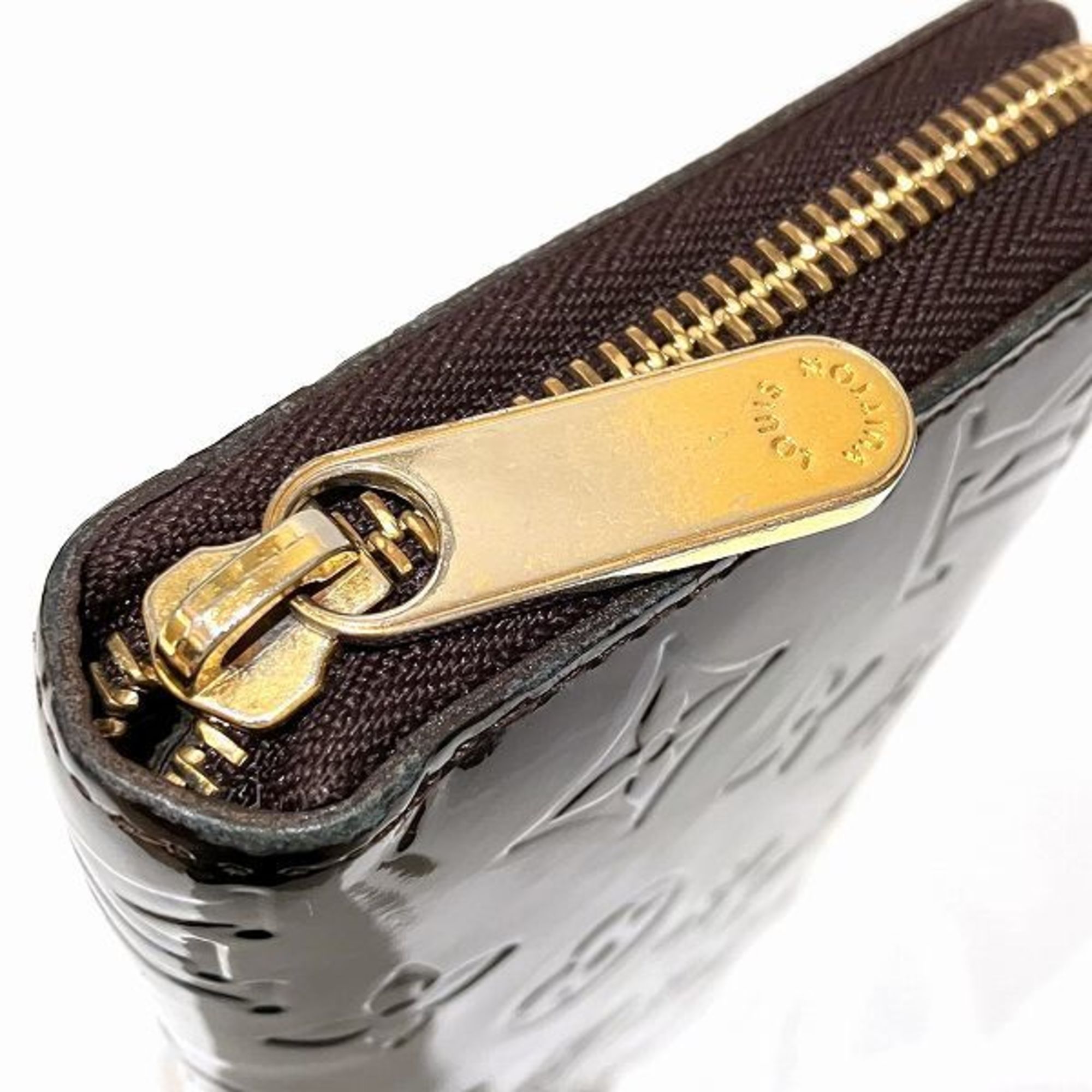 Louis Vuitton Vernis Zippy Wallet M93522 Long for Men and Women