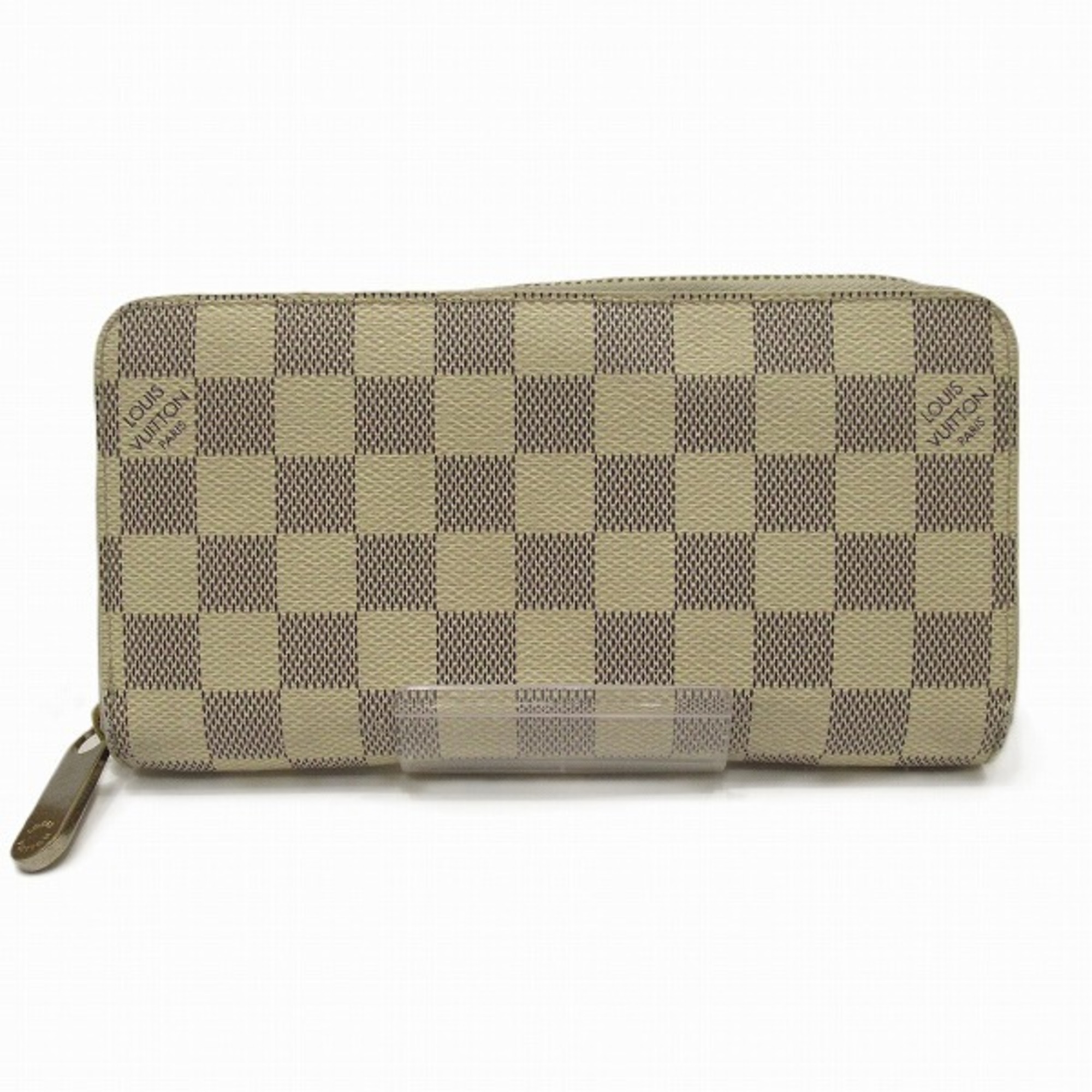 Louis Vuitton Damier Azur Zippy Wallet N41660 Long Men's Women's