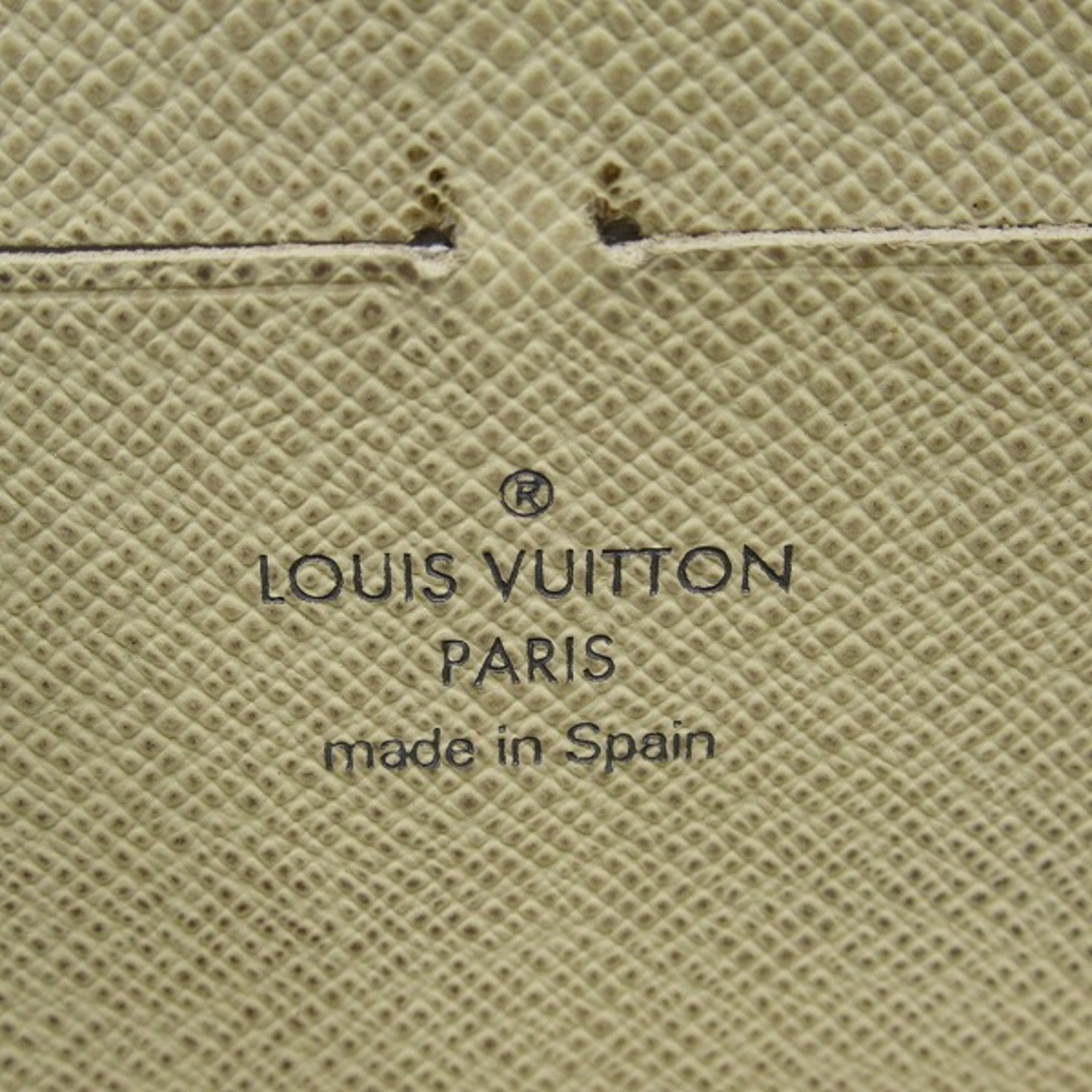 Louis Vuitton Damier Azur Zippy Wallet N41660 Long Men's Women's