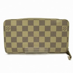 Louis Vuitton Damier Azur Zippy Wallet N41660 Long Men's Women's