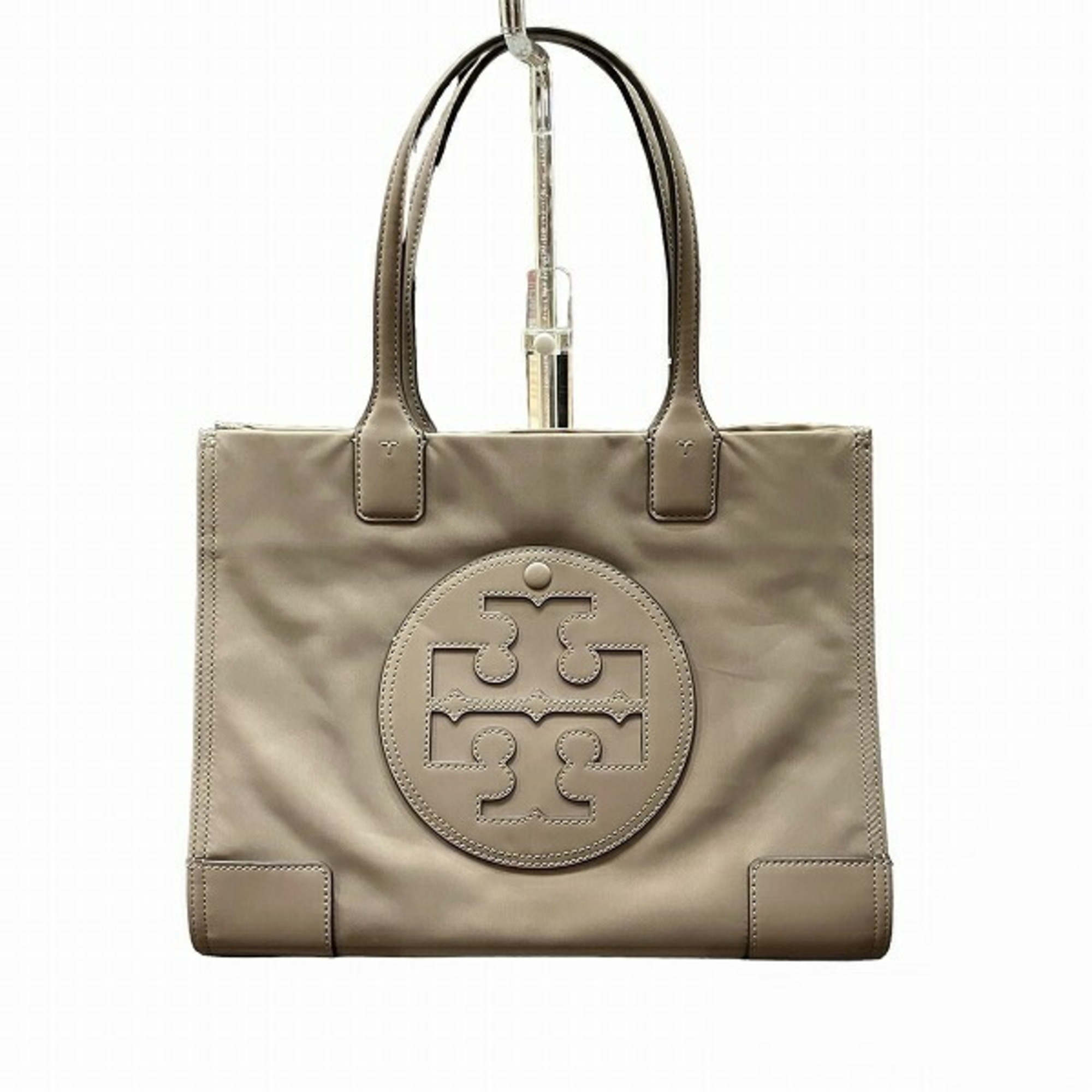 Tory Burch Nylon Grey Bag Tote Women's