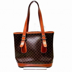 CELINE Macadam pattern bucket bag, tote handbag for women