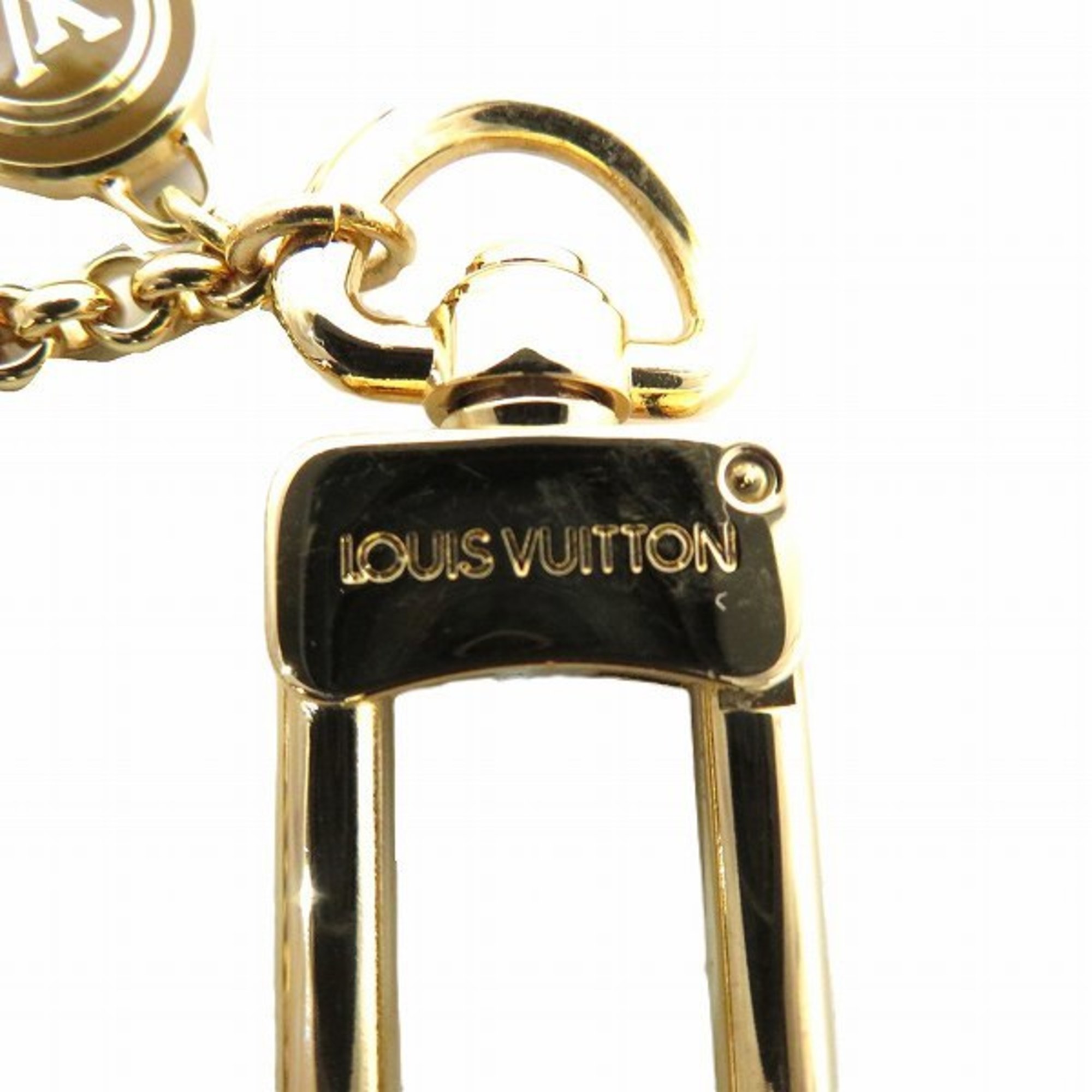 Louis Vuitton Portecle Chaine Pastille M65386 Accessory Keychain Men's Women's Item