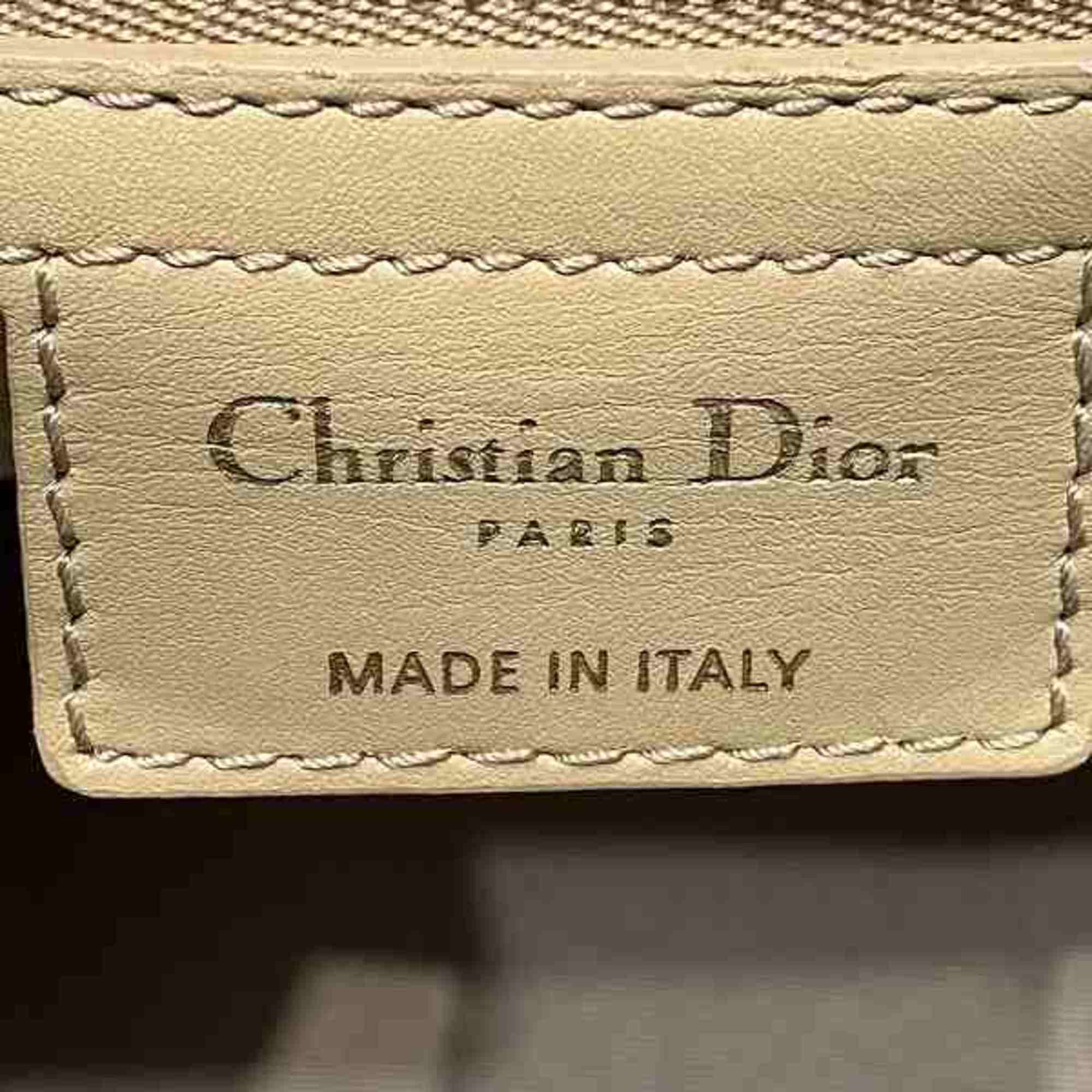 Christian Dior Dior Lady Pana Cannage Bag Tote Handbag Women's