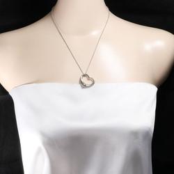 Tiffany Heart Silver Necklace Total weight approx. 10.0g 46cm