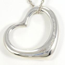 Tiffany Heart Silver Necklace Total weight approx. 10.0g 46cm