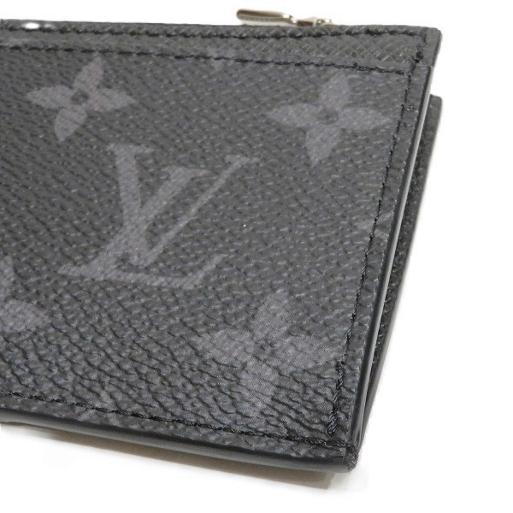 Louis Vuitton Monogram Eclipse M30271 Coin Card Holder Wallets and Cases Men's