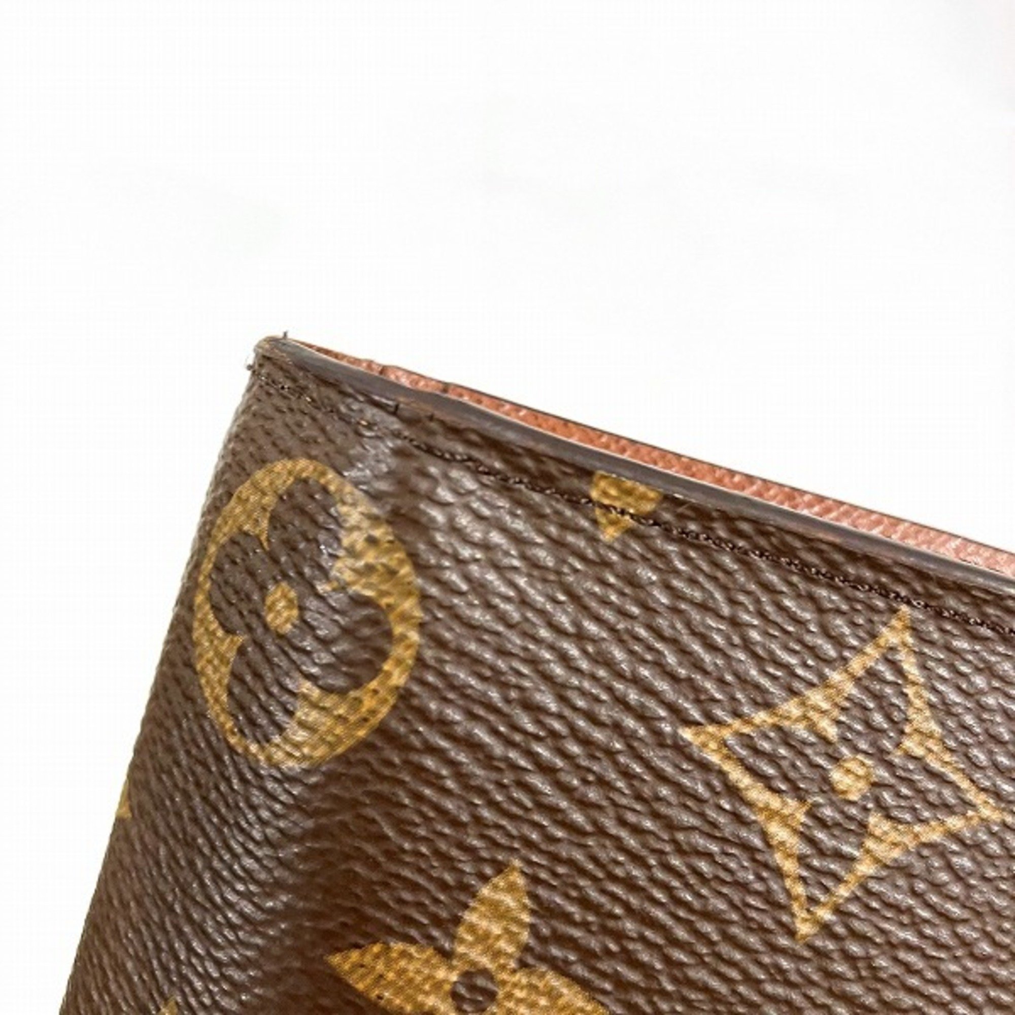 Louis Vuitton Monogram Portefeuille Brazza M66540 Long Wallet for Men and Women