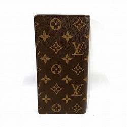 Louis Vuitton Monogram Portefeuille Brazza M66540 Long Wallet for Men and Women