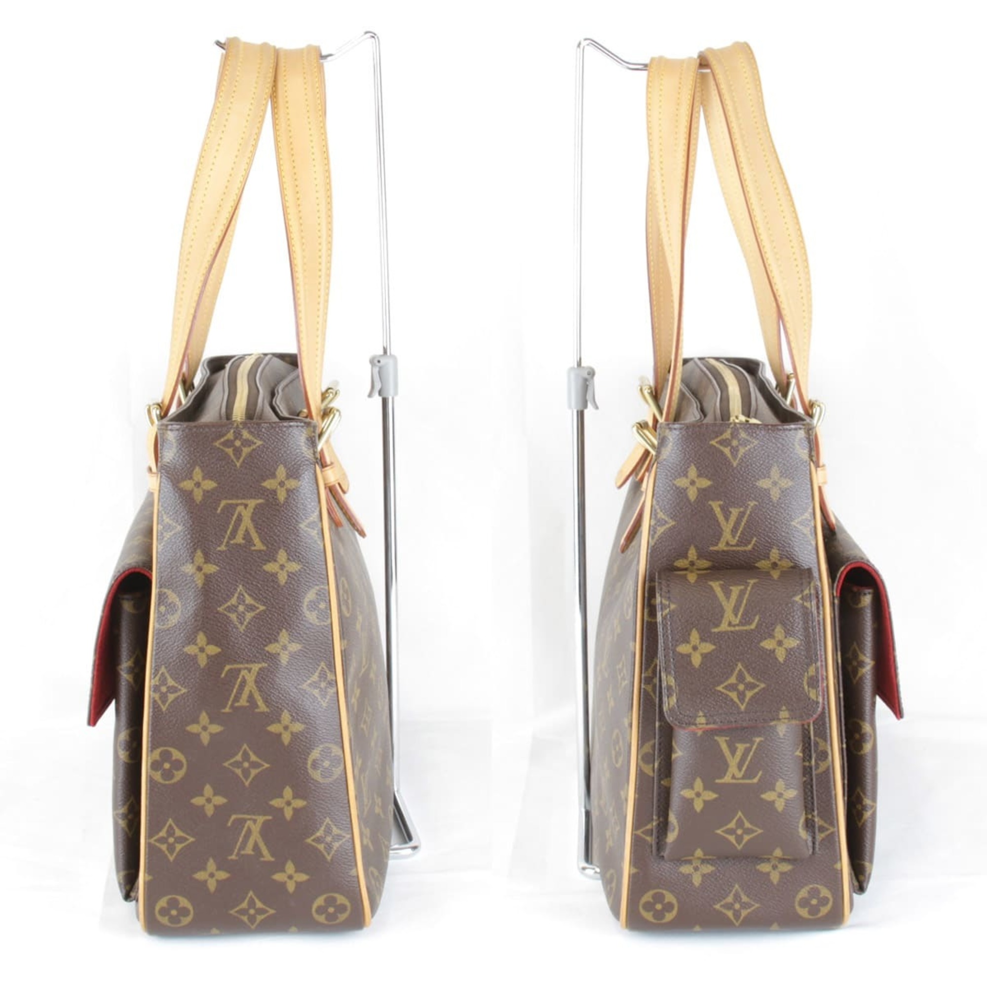 LOUIS VUITTON Louis Vuitton Multiple Cite M51162 Handbag Monogram Canvas Women's