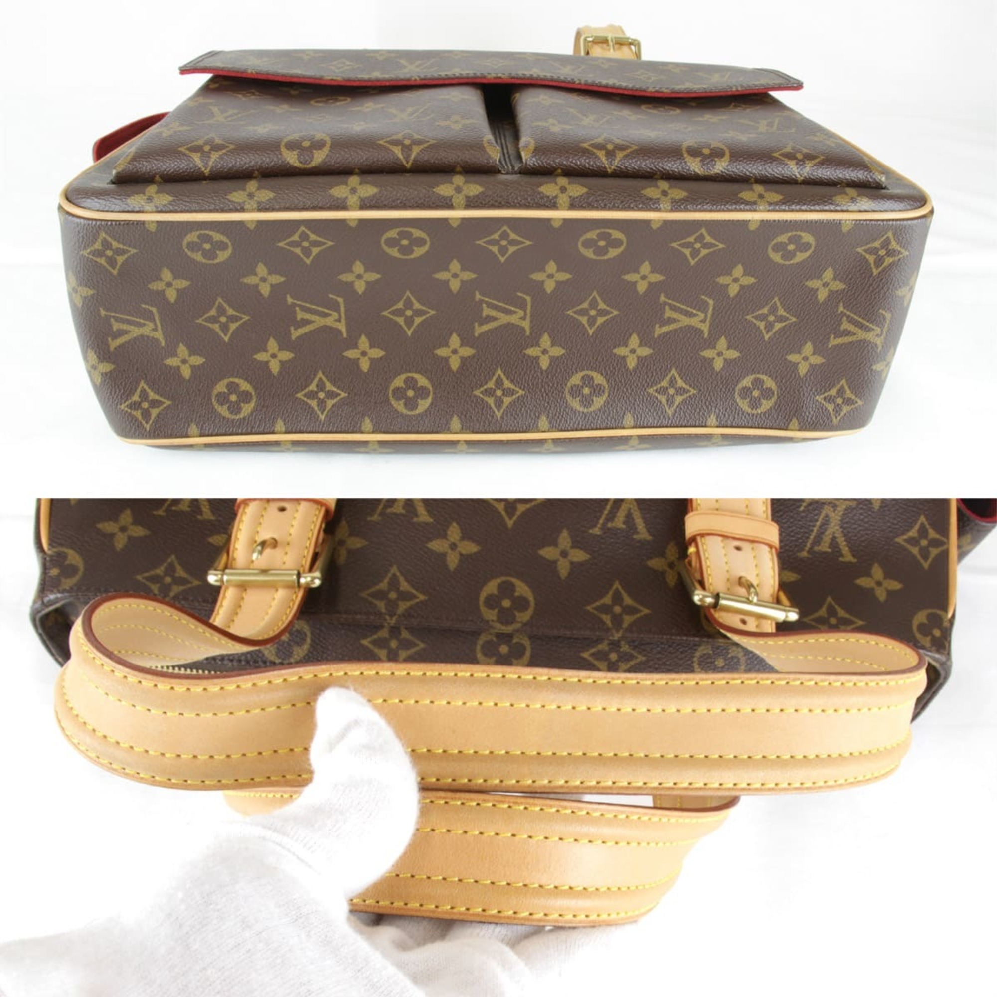 LOUIS VUITTON Louis Vuitton Multiple Cite M51162 Handbag Monogram Canvas Women's