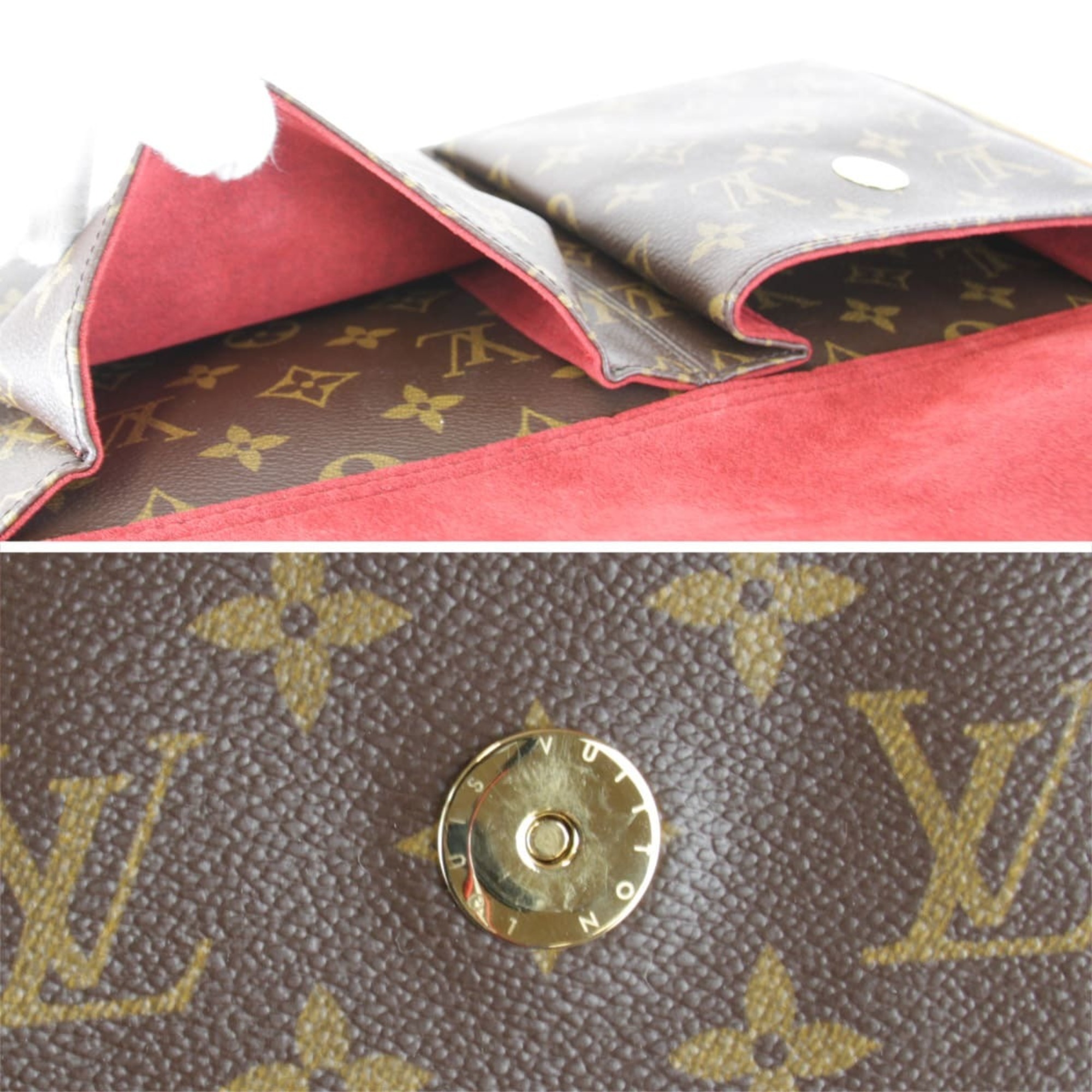 LOUIS VUITTON Louis Vuitton Multiple Cite M51162 Handbag Monogram Canvas Women's