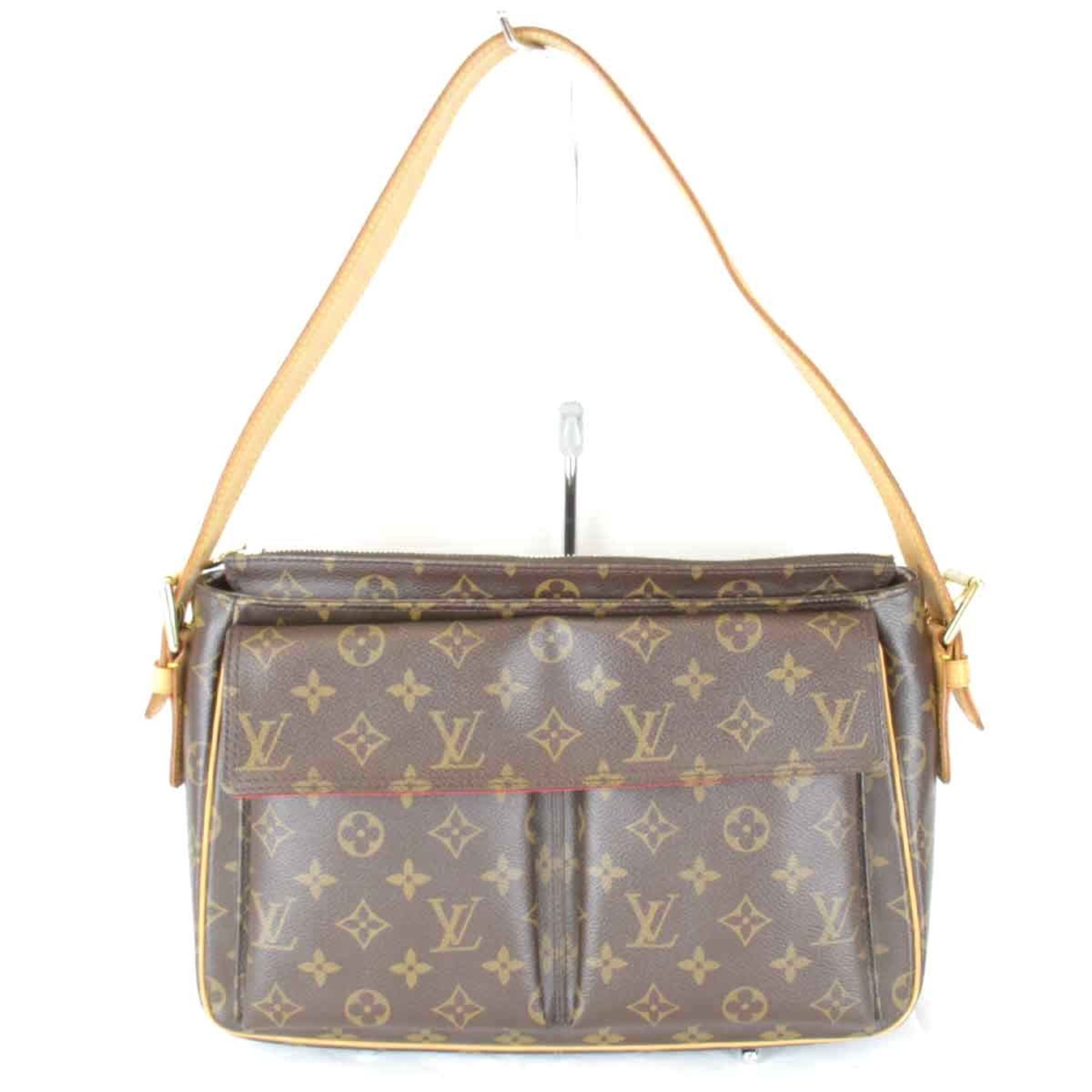 LOUIS VUITTON Louis Vuitton Vivacite GM M51163 Shoulder Bag Monogram Canvas Women's