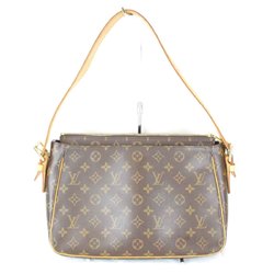 LOUIS VUITTON Louis Vuitton Vivacite GM M51163 Shoulder Bag Monogram Canvas Women's