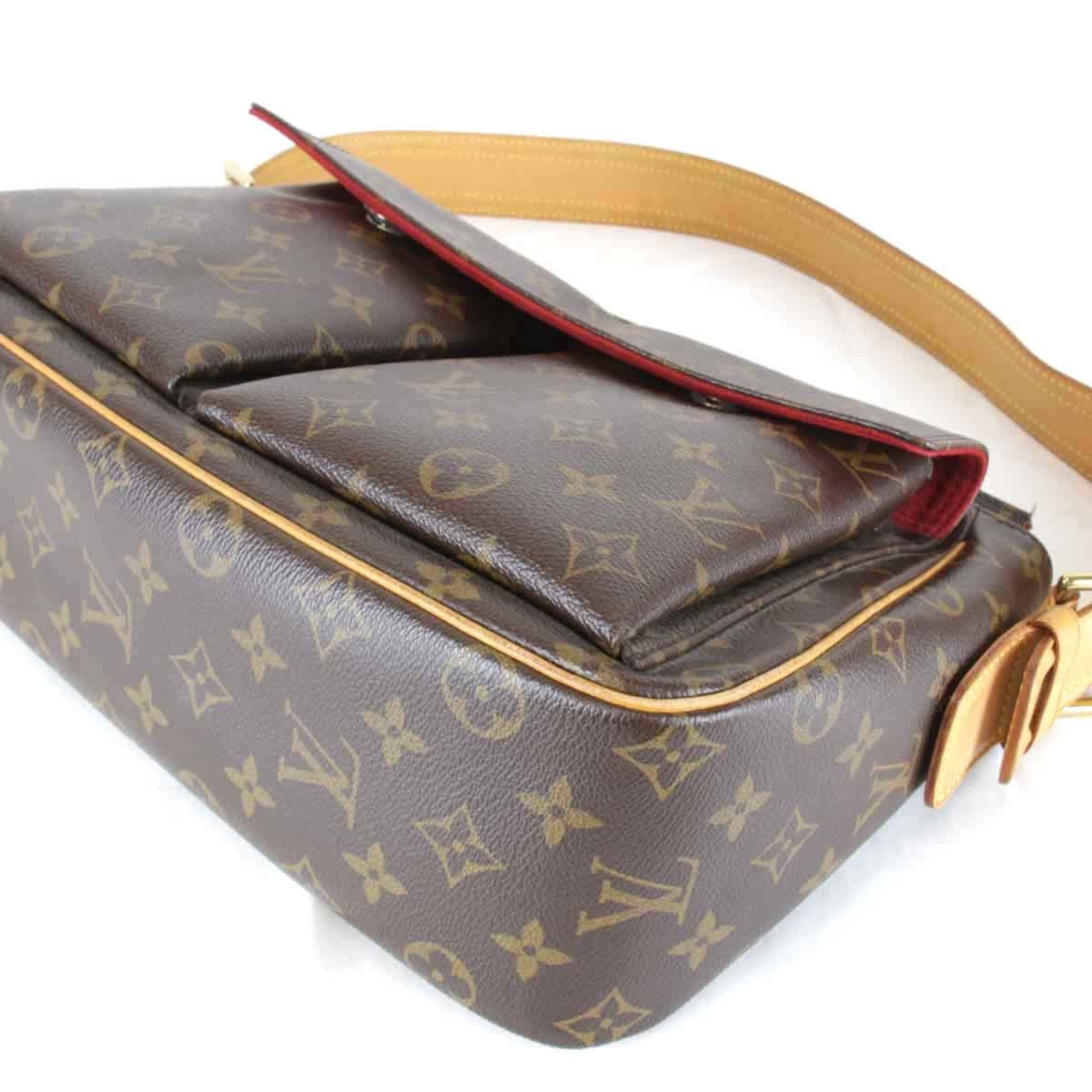 LOUIS VUITTON Louis Vuitton Vivacite GM M51163 Shoulder Bag Monogram Canvas Women's