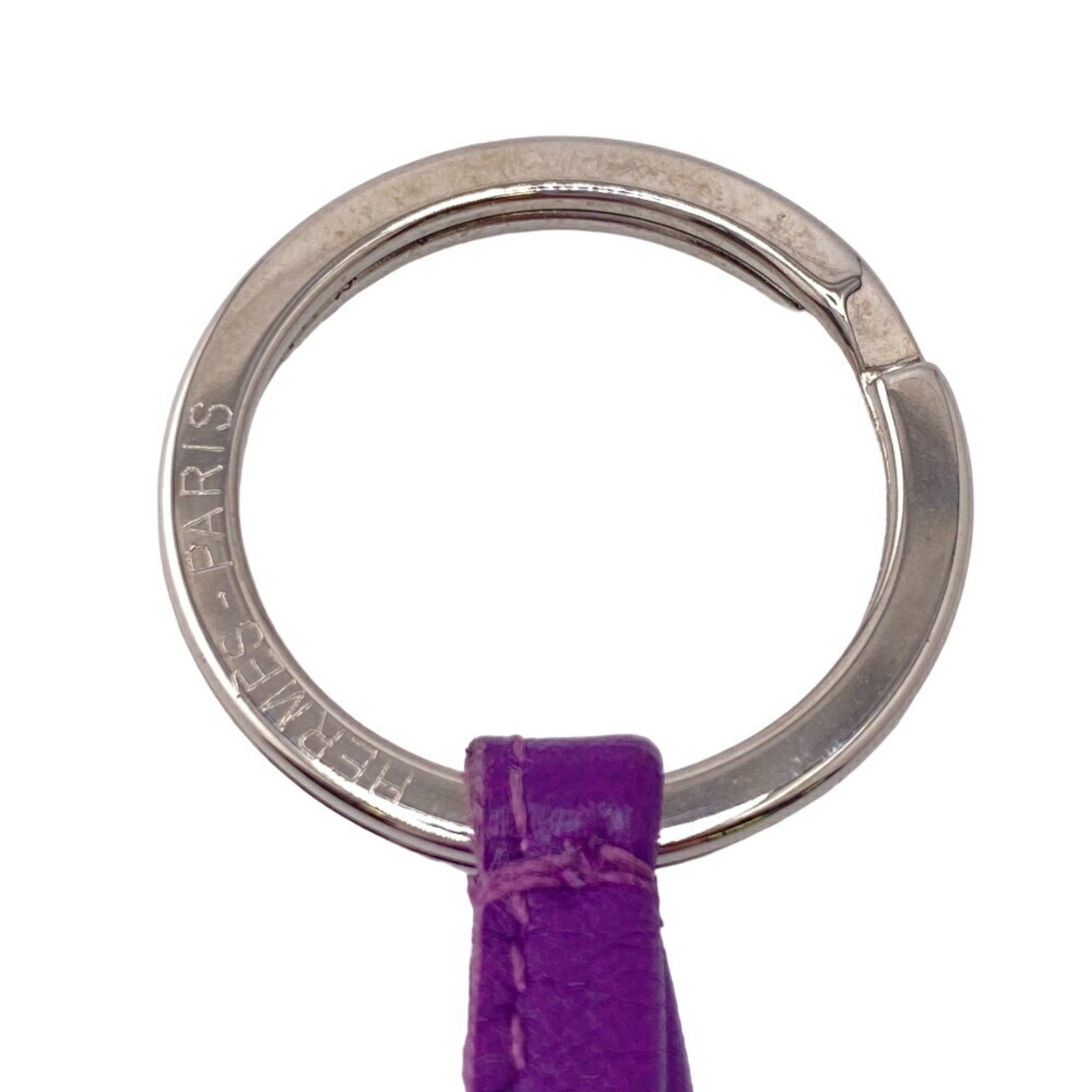 HERMES Carmen Charm Purple Women's