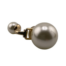 Christian Dior Tribales Faux Pearl Earrings White Women's