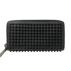 Christian Louboutin Round Studs Long Wallet Black Men's