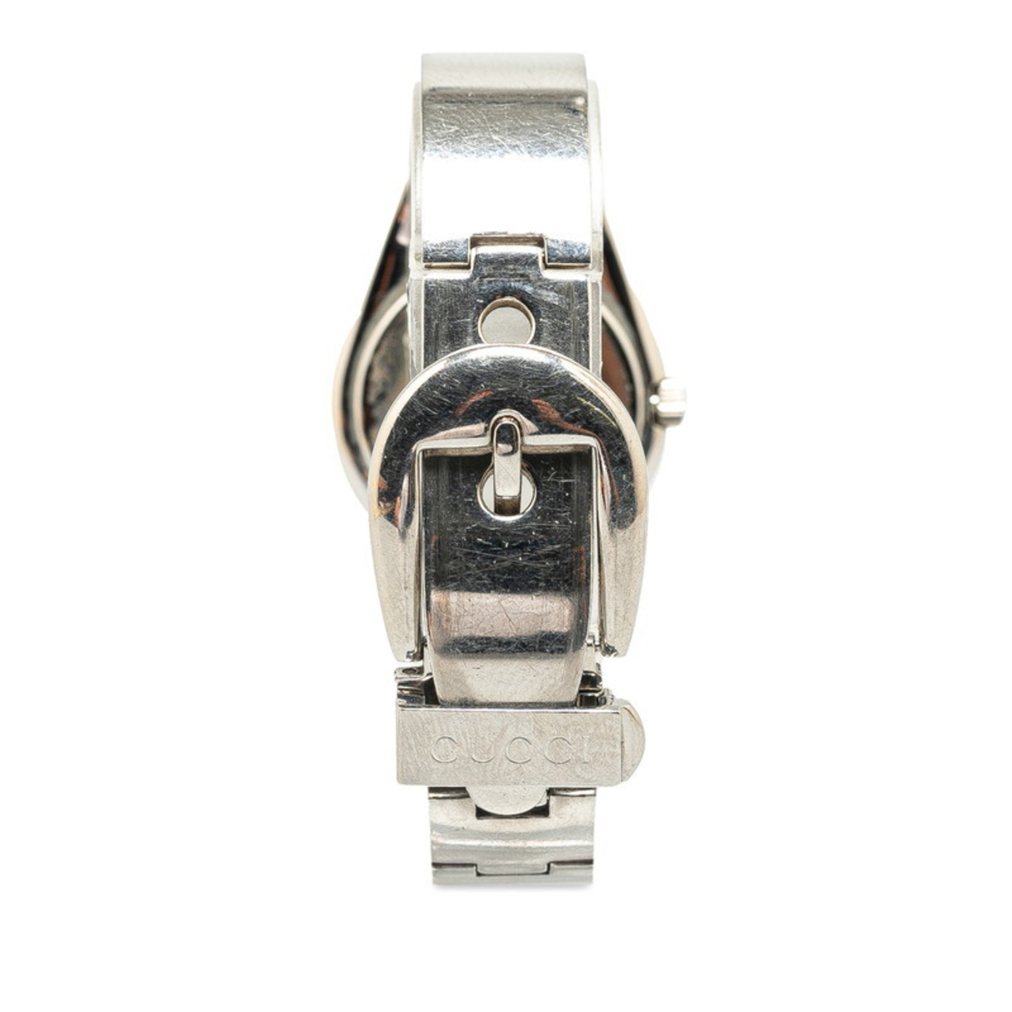 Gucci Watch, Breath 6700L, Quartz, Black Dial, Stainless Steel, Women's, GUCCI