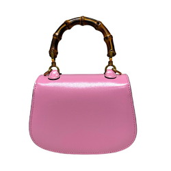 Gucci 686864 Women's Bamboo Shoulder Bag Pink