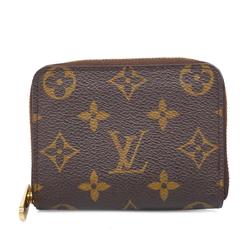 Louis Vuitton Wallets & Coin Cases Monogram Zippy Purse M60067 Brown Men's Women's