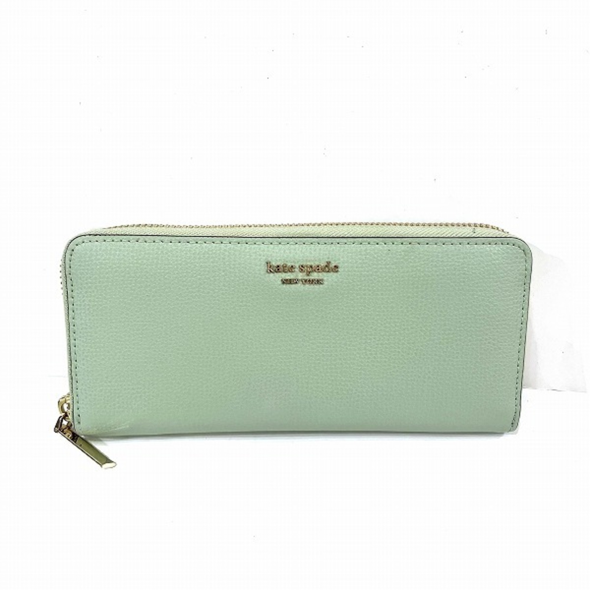 Kate Spade Round Zip Green Long Wallet for Women