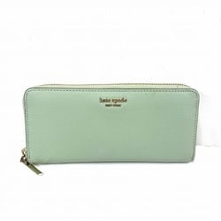 Kate Spade Round Zip Green Long Wallet for Women