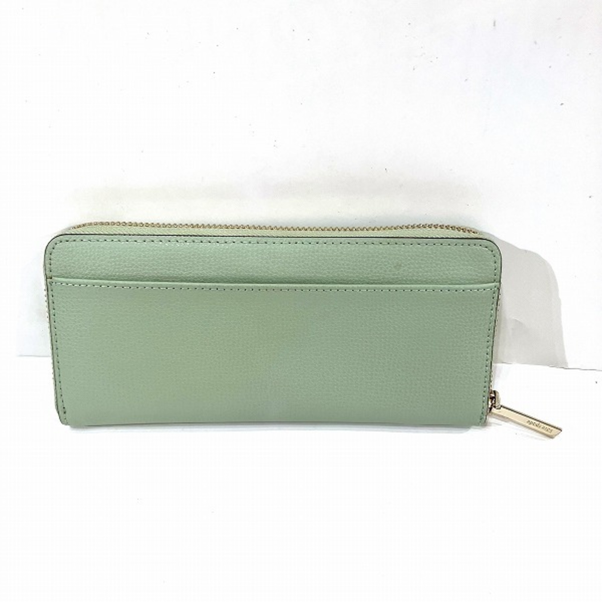 Kate Spade Round Zip Green Long Wallet for Women