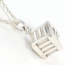 Tiffany Atlas Cube Silver Necklace Box Total weight approx. 5.4g 41cm