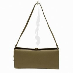 Salvatore Ferragamo Ferragamo Gancini Beige AU-21 5429 Bag Shoulder Women's