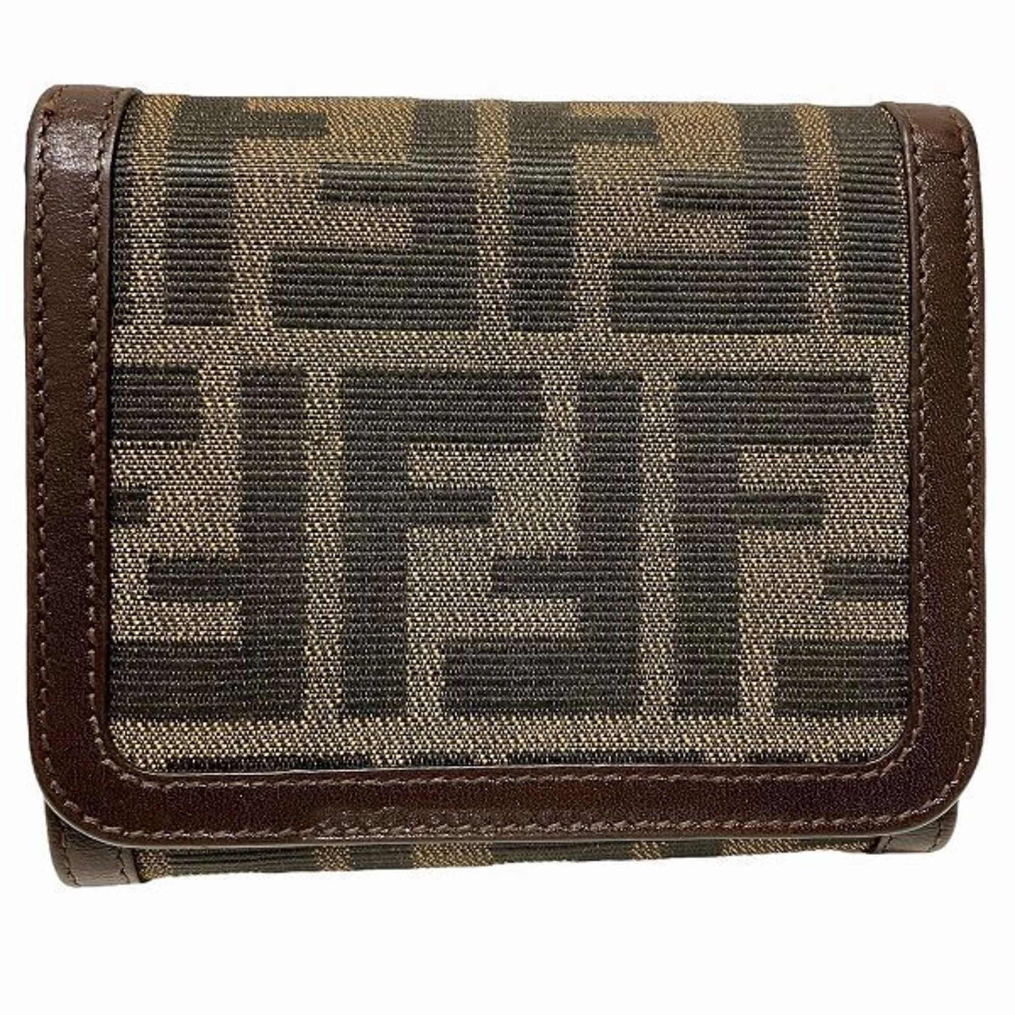 FENDI ZUCCA 2251 30794 098 3 fold wallet for men and women eLADY Globazone