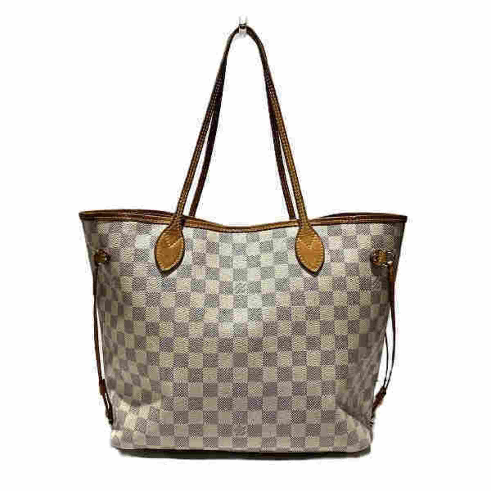 Louis Vuitton Damier Azur Neverfull MM N51107 Bag Tote Women's