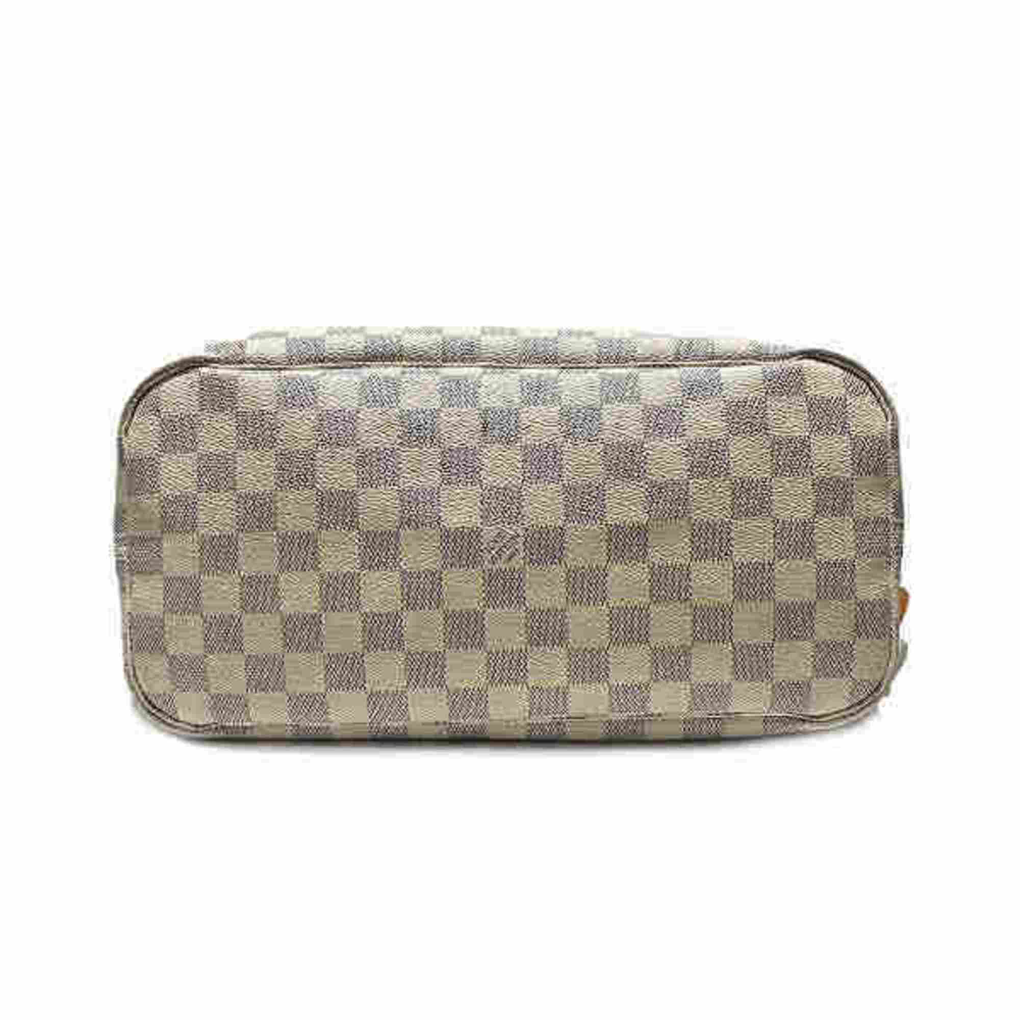 Louis Vuitton Damier Azur Neverfull MM N51107 Bag Tote Women's