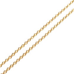 TIFFANY&Co. Tiffany K18PG Pink Gold T Smile Necklace 62617721 2.2g 41-46cm Women's