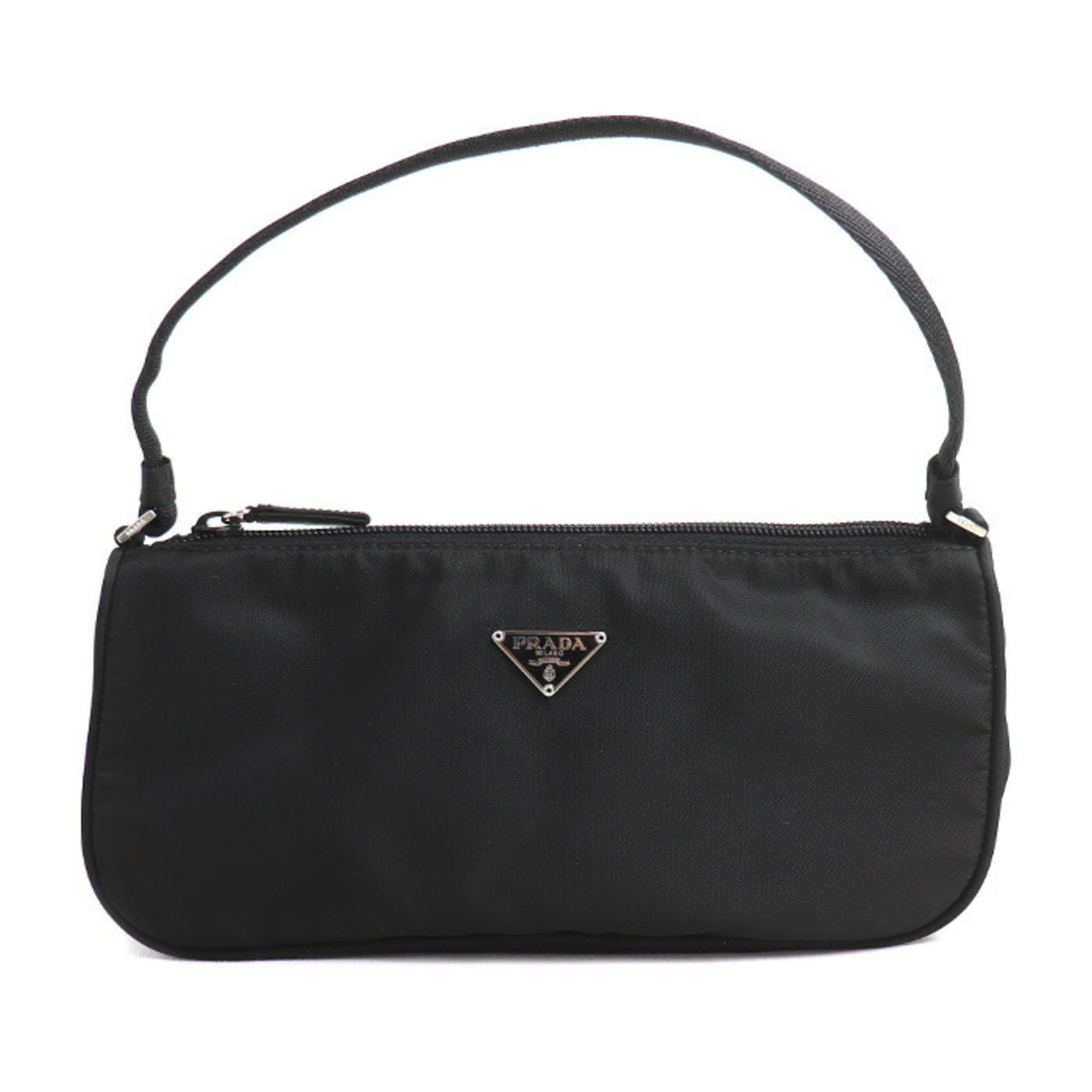 PRADA TESSUTO SPORT Pouch Black MV633 Women's