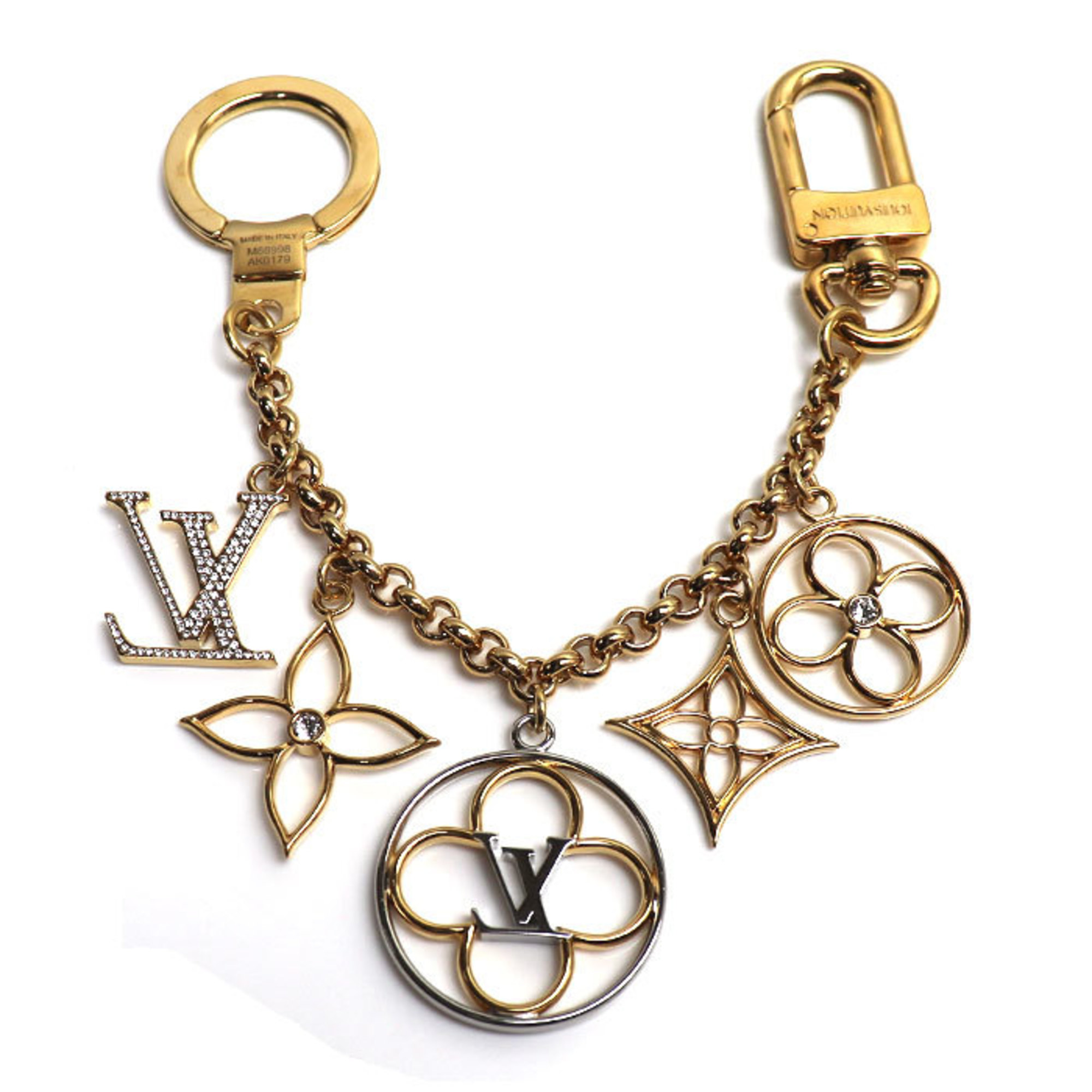 LOUIS VUITTON Louis Vuitton GP Bijoux Sac Chene Flower Finesse Charm M68998 Women's