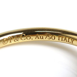 TIFFANY&Co. Tiffany K18YG Yellow Gold T-Wire Ring, Size 6.5, 2.8g, Women's